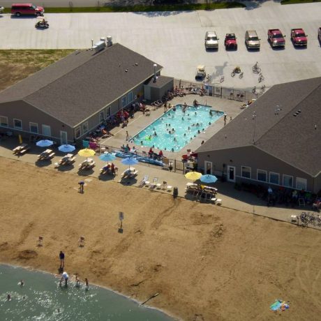 outdoor pool-michigan-campground